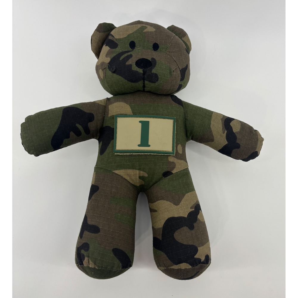 Tactical Baby Gear Plush Bear Camo Military Tactical Ripstop‎ Patch